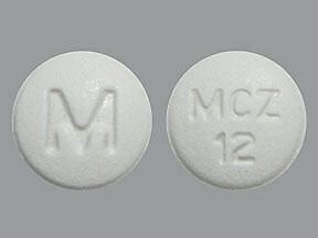 meclizine HCl 12.5 MG Oral Tablet