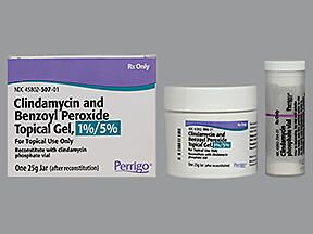 Benzoyl peroxide-Clindamycin Topical