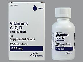 Vitamin A,C,D-FLUORIDE Oral Liquid