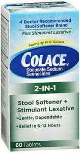 COLACE W-SENNOSIDES Oral Pill