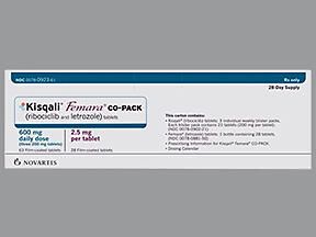 KISQALI FEMARA CO-PACK 600 Pack