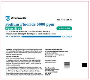 Potassium nitrate-Sodium fluoride Toothpaste Rx