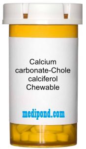 Calcium carbonate-Cholecalciferol Chewable