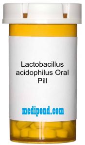 Lactobacillus acidophilus Oral Pill