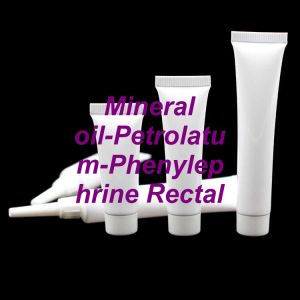 Mineral oil-Petrolatum-Phenylephrine Rectal