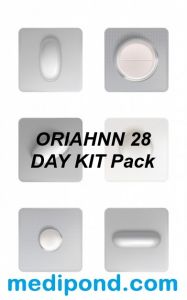 ORIAHNN 28 DAY KIT Pack